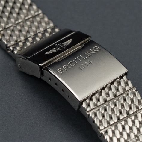 breitling mesh band|replacement breitling watch bands.